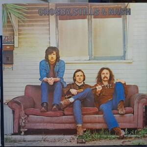 英ATLANTIC盤LP！Wロゴなし！Crosby, Stills & Nash / Crosby, Stills & Nash 1969年作の70's初期プレス K40033 David Stephen Graham CSN