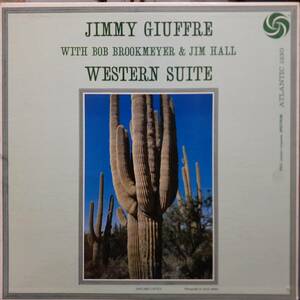 米ATLANTICオリジLP！初版 黒ラベルMONO深溝 Jimmy Giuffre with Bob Brookmeyer & Jim Hall / Western Suite 1960年 1330 Thelonious Monk