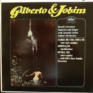 米CAPITOL盤LP 虹ラベルMONO！Joao Gilberto&Antonio Carlos Jobim / Gilberto&Jobim 1964年 T2160 Bossa Nova O Amor, O Sorriso E A Flor