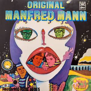 初回 赤盤！日本ODEON盤LP！Manfred Mann / Original Manfred Mann 1969年 東芝音工 OR-8106 マンフレッド・マン ロックからブルースへ