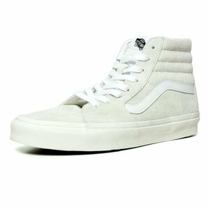 新品 VANS バンズ ヴァンズ US企画 レディース SK8HI スケートハイ ハイカット ピッグスウェード 白 ホワイト系 スニーカー US5（23cm）