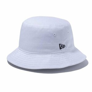 新品 ニューエラ NEWERA BUCKET01 バケットハット バケハ コットン素材 #11308380 ホワイト 白 M/L