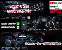 NEW-TYPE VISIT ELA-V12 VW 純正CarPlay 動画アプリ Golf 7 Golf 8 Polo T-Roc T-Cross ポロ ゴルフ YouTube Netflix Amazon_画像1
