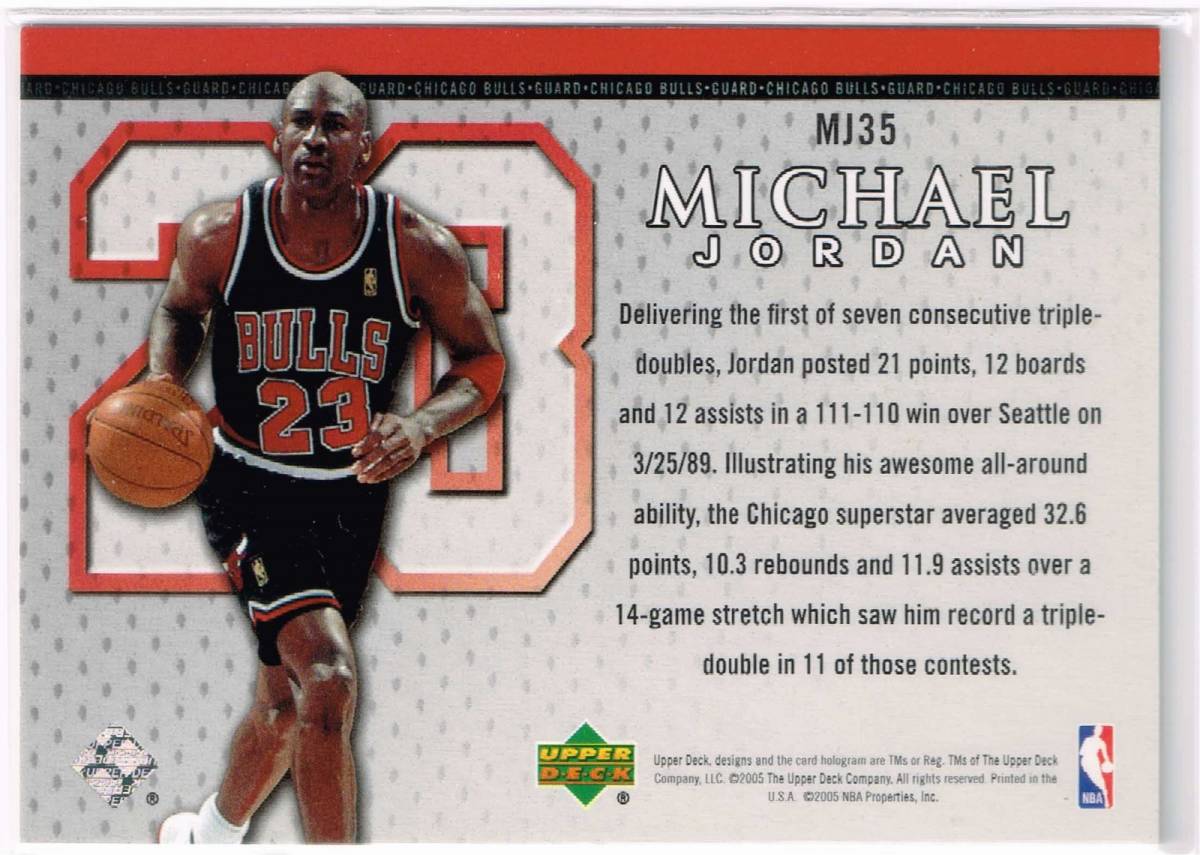 Upper Deck Michael Jordan #   JChere雅虎拍卖代购