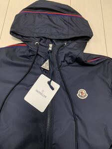 【新品同様】最終値下 モンクレール ジャケットMoncler Hattab Jacket Navy TG1 未着用