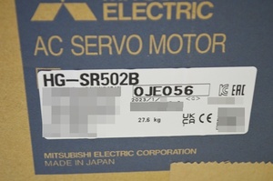 未使用 MITSUBISHI 三菱電機 HG-SR502B サーボモーター 2023年製 税込 送料無料