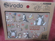 わちふぃーるど　ダヤン　布用ステッカー　ベリー　ｉｒｏｄｏ 　シール_画像4