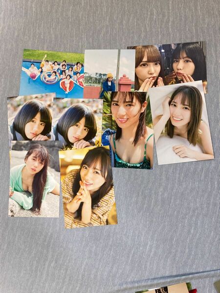 写真 生写真 ポストカード 乃木坂46 欅坂46 日向坂46 山下美月 小坂菜緒 渡邉理佐 写真集