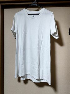 半袖 Tシャツ ロングTシャツ Aライン 白 tigora 未使用品