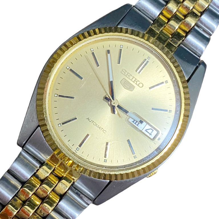 SEIKO セイコー 5 7009-3110 デイデイト ゴールド 稼働品