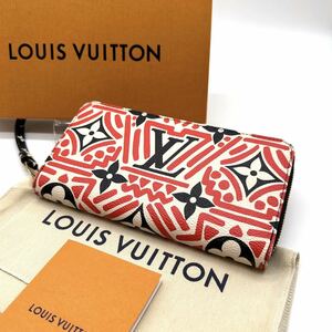 【美品】LOUIS VUITTON ルイヴィトン モノグラム LVクラフティ ジッピーウォレット 長財布 M69436