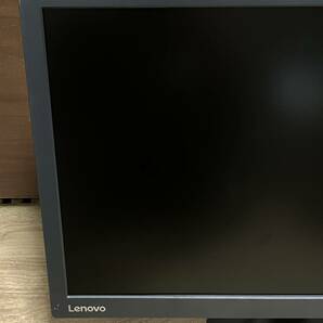  ☆EH037【中古品】 液晶モニター レノボ ThinkVision T2224d 21.5型 2019年製 LED バックライト LCD ディスプレイ 0227の画像2