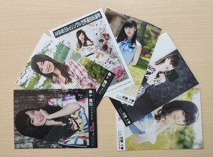 A13【AKB48】武藤十夢②　６枚セット(全６枚)　生写真 