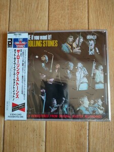 未開封 リマスター ローリング・ストーンズ ガット・ライヴ・イフ・ユー・ウォント・イット! The Rolling Stones Got Live If You Want It!