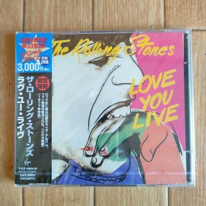 新品未開封 ローリング・ストーンズ ライブ ベスト ラヴ・ユー・ライヴ The Rolling Stones Love You Live Bestの画像1