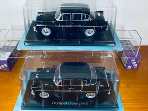 ★2台 トヨペット クラウン トヨタ セット 1/24 国産名車コレクション 旧車 ミニカー