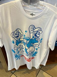 USJ 限定　マリオ　水が濡れると色が変わるTシャツ　Lサイズ