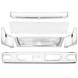  Canter plating parts front 6 point wide bumper grill corner panel wiper front panel generation Canter 