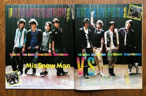 ジャニーズJr.切り抜き　Mis Snow Man Kis-My-Ft2 Shadow WEST B.A.D. 森本慎太郎山下翔央