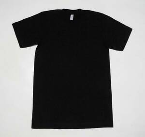 新品即決★AmericanApparelアメリカンアパレル半袖丸首Tシャツ黒XS