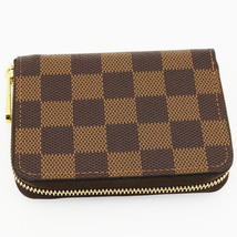 【美品】LOUIS VUITTON ルイヴィトン ジッピー・コイン パース コンパクトウォレット ダミエ N63070 RFID（ICチップ入り）_画像2