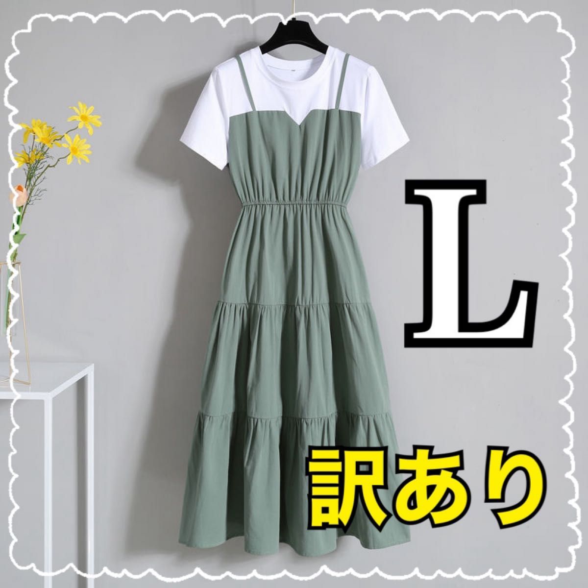 新作 希少サンプル✨SINMEシンメ✨美品 ドッキングシャツワンピース F