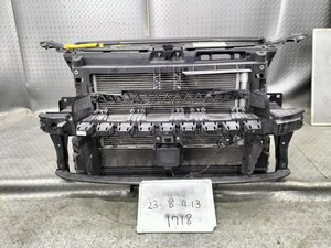 ★4万km!! DBA-6RCJZ　VW ワーゲン 6R ポロ　後期　純正　コアサポート　ラジエター コンデンサー 電動ファン ホースメント 追突センサー★