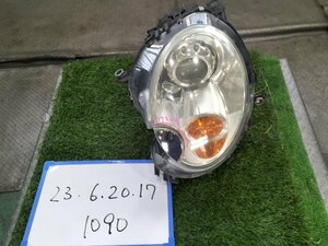 ★キレイ目!! ABA-ML16　BMW ミニ クーパー クラブマン R55　平成20年　純正　HID　左　ヘッドライト ヘッドランプ　光軸ネジOK★