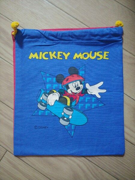 ディズニー ミッキーマウス　巾着　 巾着袋 ディズニー