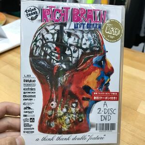 THINK THANK RICHIT BRAIN LEFT BRAIN. SNOWBOARD DVD 新品