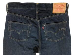  Levi's LEVI*S темно синий 1999 год производства барен sia завод производства USA производства 501XX 501 0003 джинсы W33 большой E переиздание 555