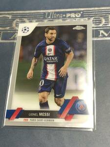 2022-23 Topps Chrome UEFA Club Competitions Soccer 　Lionel Messi 　 Paris Saint-Germain　　base 　カード　
