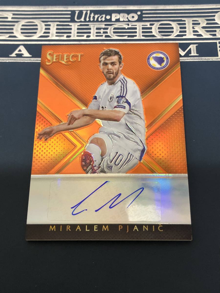 2015 Panini Select Soccer Juan Mata Spain Blue Jersey Autographs