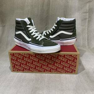 VANS SK8-HI RECONST VN0005UKOLO バンズ ヴァンズ スケートハイ リコンストラクト オリーブカモ スニーカー シューズ