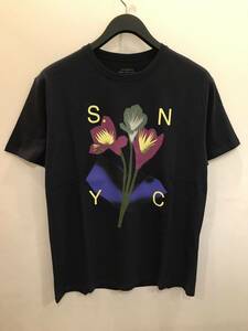 SATURDAYS saturdays nyc サタデーズ　TシャツM Mサイズ ネイビー NAVY