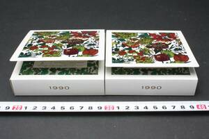 4687 貨幣セット 2セット 1990年 国際花と緑の博覧会記念貨幣セット 平成2年 銀貨幣 5千硬貨 