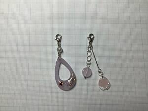 ★ ハンドメイド　アクセサリー　(404-5) チャーム作りなどにお役立て下さい。　レジン花びらなど　★