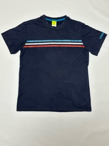 アディダス　adidas Tシャツ　紺　men's　M　　