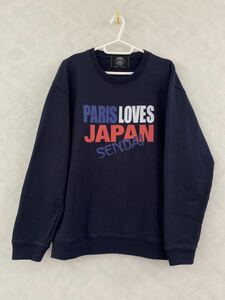 Paris Saint-Germain JAPAN TOUR 2020-21 仙台 スウェット L パリ・サンジェルマンFC リーグ・アン リオネル・メッシ ネイマール エムバペ