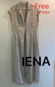 SLOBE IENA スローブイエナ　ロングワンピース 　ジレ　　ワンピース