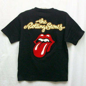 THE ROLLING STONES×JACK ROSE コラボ半袖Tシャツ 523560 TOUR OF81 ブラック L ザ・ローリングストーンズ×ジャックローズ
