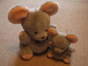  soft toy mascot mouse parent .