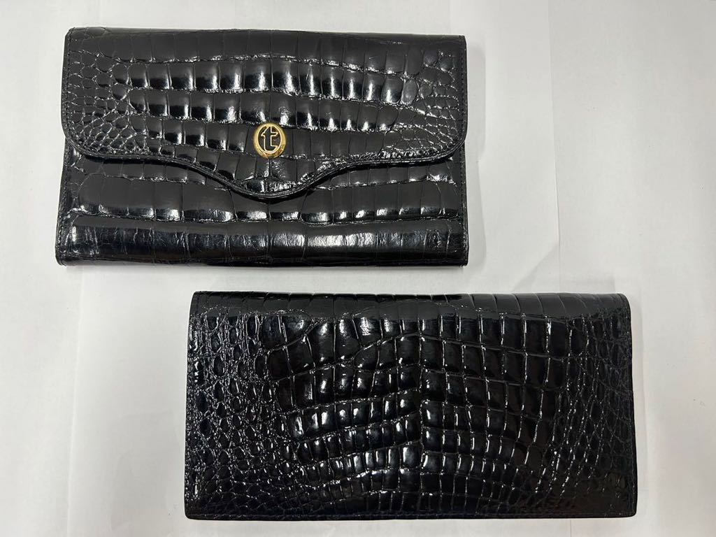 Yahoo!オークション  genuine crocodile skinの落札相場・落札価格