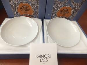  unused goods!Richard Ginori Richard Ginori bekio bowl 2 piece!