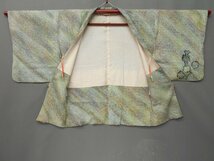 絞り 羽織 [A21206] 花 身丈73cm 裄丈62cm 袖丈46cm 和服 衣装 リメイク 古着 リサイクル着物_画像5