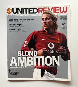 マンチェスターユナイテッド UNITED REVIEW Manchester Stuttgart フォルラン セレッソ大阪 プレミアリーグ ウルグアイ Jリーグ サッカー