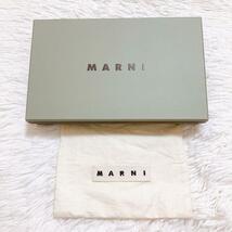 綺麗 MARNI マルニ　カードケース ネックストラップ レザー　ブラック_画像10