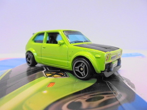 ルース品 Hotwheels '73 ホンダ シビック カスタム ミニカー ホットウィール