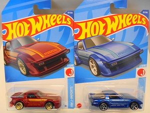 Hotwheels マツダ RX-7 ホットウィール ミニカー 2台セット