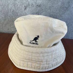 KANGOL カンゴール　バケットハット　ナイロン　ベージュ　メンズ　レディース